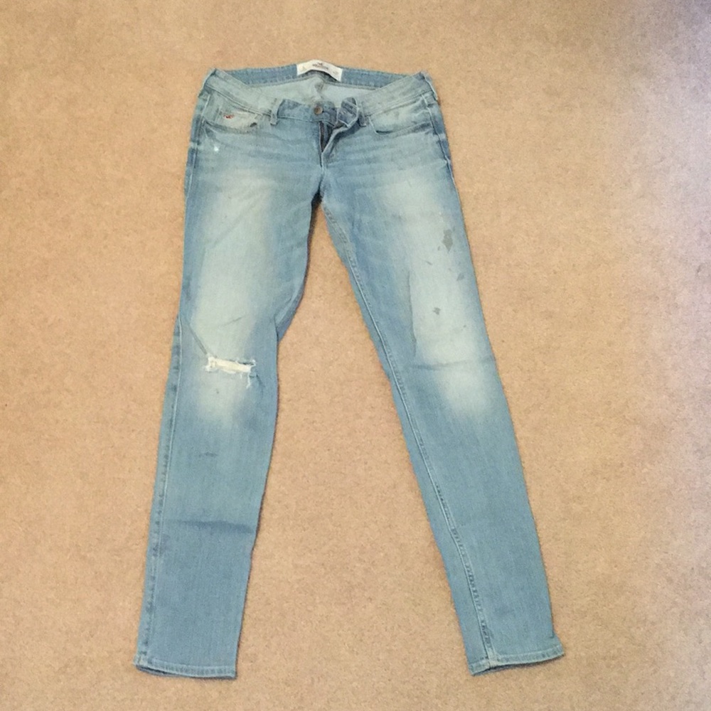 Light Wash Hollister Skinny Jeans